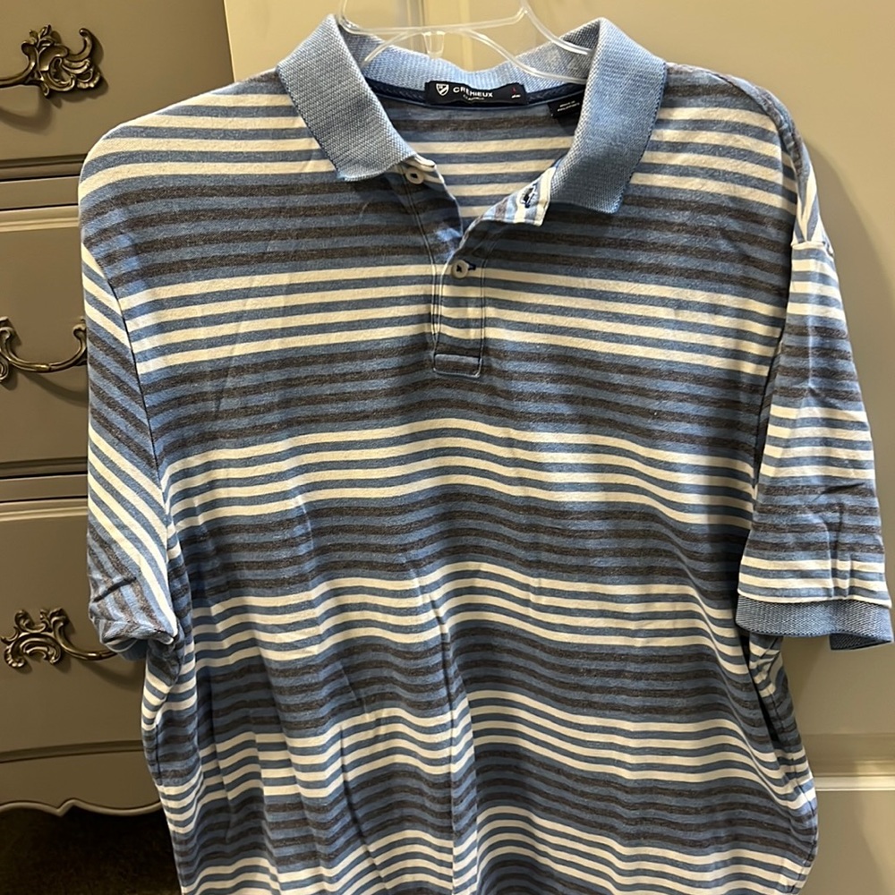 Collared polo style shirt